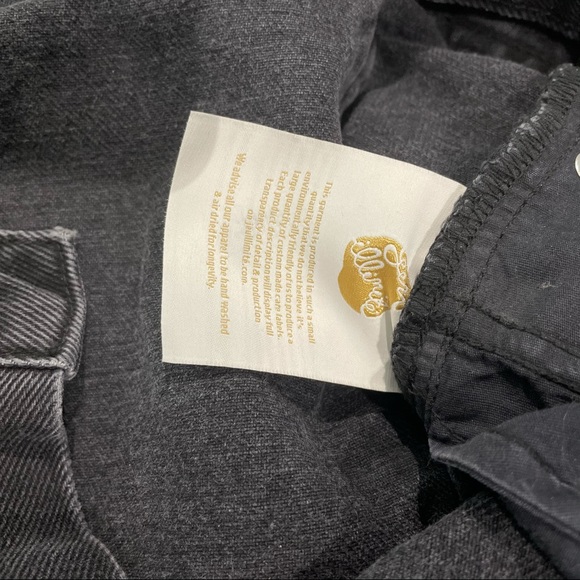 NWT French designer Jeu Illimite black jeans - Picture 8 of 11